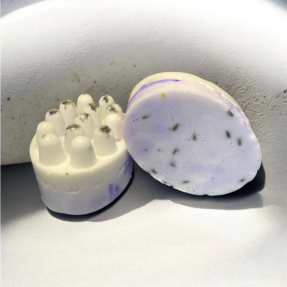 Hand Crafted Massage Soap- 5.0 oz - include a soap saver pouch